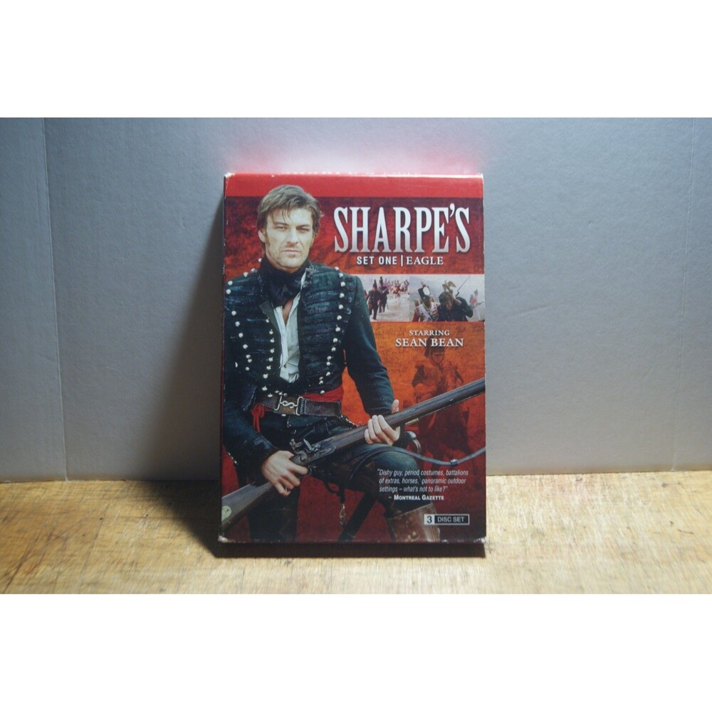 Sharpe's Set One - Eagle (3 Disc Set) Sean Bean DVD War Drama